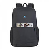 Рюкзак RIVACASE 8067 (Black) для ноутбука 15.6" чорний, фото 6