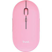 Мышь Trust Puck Rechargeable Ultra-Thin BT WL Silent Pink (24125_TRUST)