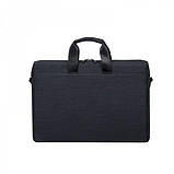 RivaCase 8355 чорна сумка  для ноутбука 17.3 дюймів., фото 7