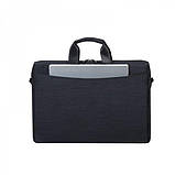 RivaCase 8355 чорна сумка  для ноутбука 17.3 дюймів., фото 9
