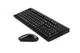 Комплект бездротовий A4 Tech 4200N, V-Track, клавіатура+миша, чорний, фото 4