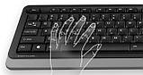 A4Tech Fstyler F1010, комплект дротовий клавіатура з мишою, USB, чорний+сірий колір, фото 9
