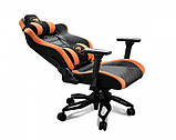 Крісло ігрове ARMOR TITAN PRO , чорний- помаранч, фото 3
