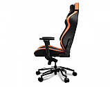 Крісло ігрове ARMOR TITAN PRO , чорний- помаранч, фото 4