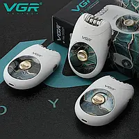 Эпилятор VGR V-706 для гладкой кожи до 4 недель, 2 скорости, зарядка через USB, цвет:лазурит