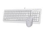 A4Tech Fstyler F1512 , комплект дротовий клавіатура з мишою, USB, білий колір, фото 4