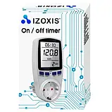 Розетка таймер увімкнення-вимкнення приладу Izoxis 19923 Польща, фото 4