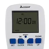 Розетка таймер увімкнення-вимкнення приладу Izoxis 19923 Польща, фото 5