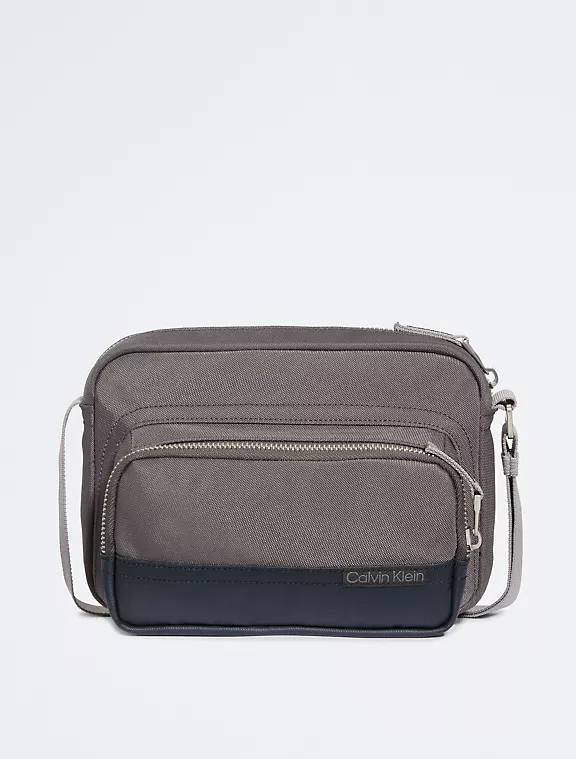 Сумка через плече Calvin Klein з логотипом 1159797626 (Сірий, One size)