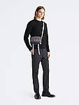 Сумка через плече Calvin Klein з логотипом 1159797626 (Сірий, One size), фото 5