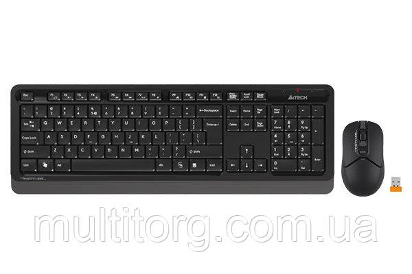 A4Tech Fstyler FG1012S, комплект бездротовий клавіатура з мишою, колір чорний