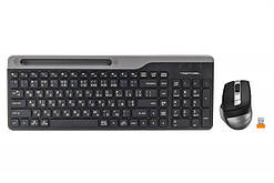 Комплект A4Tech Fstyler FB2535C клавіатура з мишою , USB, колір димчато-сірий