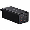 Зарядний пристрій настінний Baseus GaN5 Pro Desktop Fast Charger 67 W з кабелем Black (CCGP110201), фото 3