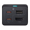 Зарядний пристрій настінний Baseus GaN5 Pro Desktop Fast Charger 67 W з кабелем Black (CCGP110201), фото 5