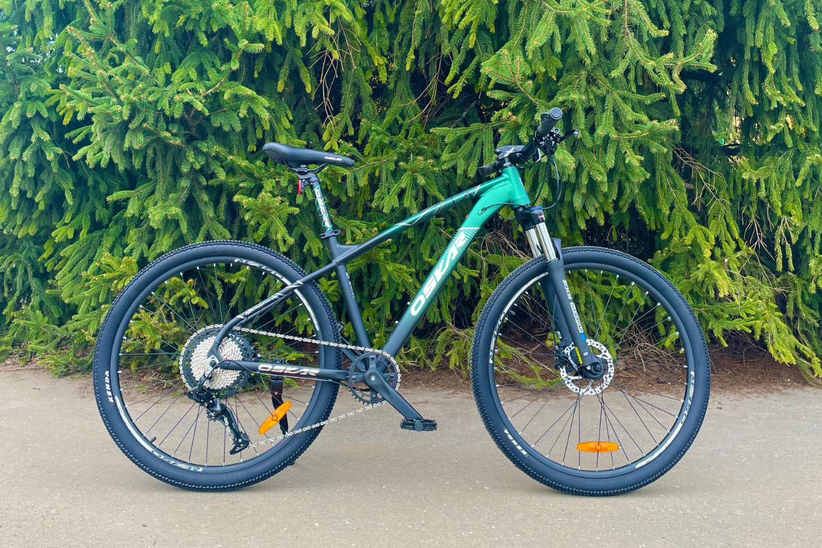 Велосипед Oskar 27,5" Veva чорно-зелений 2024