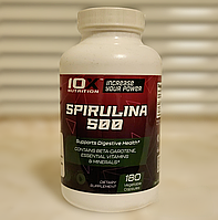 Спирулина 10x Nutrition Spirulina 500 180 капсул