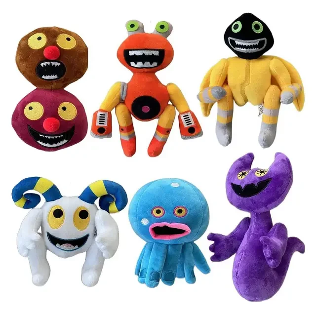 М'яка плюшева іграшка в асортименті з гри Мої співочі монстри Wubbox My Singing Monsters EL-2117-52 T