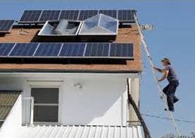 Сонячна електростанція 2.4кВт під ключ, електростанція на сонячних батареях 2400W, Вт, 220 Вольт, В, V, монтаж на даху