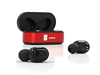 Беспроводные Bluetooth наушники Double в удобном кейсе AirDots Z3 Realme Красный