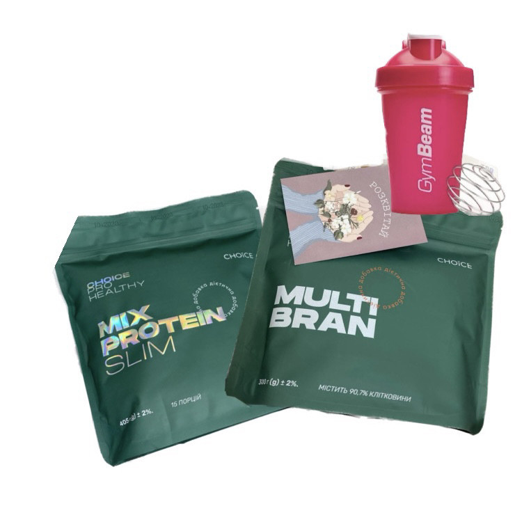 Набір для схуднення Меню та шейкер у подарунок. Відгуки Чойс Choice, фото 1