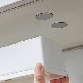 Металевий пластини для магнітного утримувача 4 шт діаметр 3см