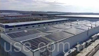 Електростанція на сонячних панелях, 5 кВт, 5000 W, Вт, 220 Вольт, В, V, установка на даху ферм, складів, теплицях