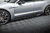 Пороги Porsche Taycan тюнінг обвіс леза спідниця елерон, фото 4