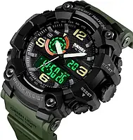 Мужские наручные часы Skmei 1520AG Army green