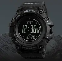 Мужские наручные часы Skmei 1356BK Black Compass