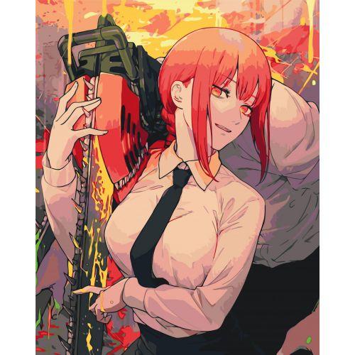 Картина по номерах "Макіма. Людина бензопила" 40x50 см [tsi234013-TSI]