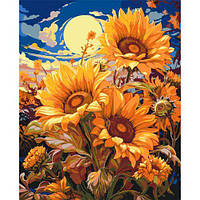 Картина по номерах "Букет соняшників" 40x50 см [tsi233857-TCI]