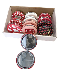 Складне маленьке кишенькове дзеркало в асортименті зі збільшенням F