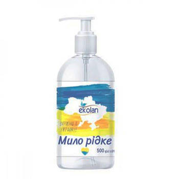 Мило рідке Ekolan Україна з дозатором 500г 634864 G-Rich