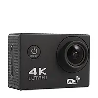 Экшн камера DVR спортивная Wi-Fi 4K Ultra HD видео SPORT аквабокс для съёмки под водой плюс набор креплений