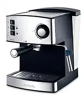 Кофемашина Lexical LEM-0602 полуавтомат кофеварка Espresso с капучинатором 850W