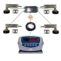 Комплект обладнання (індикатор KELI XK-3118T1 RS232) для виготовлення ваг до 4000кг
