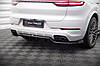Дифузор Porsche Cayenne 3 (19-23) тюнінг обвіс спідниця елерон, фото 4