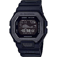 Зовнішній чоловічий спортивний оригінальний годинник Casio Касіо джі шок G-Shock GBX-100NS-1ER G-LIDE Bluetooth BLACK