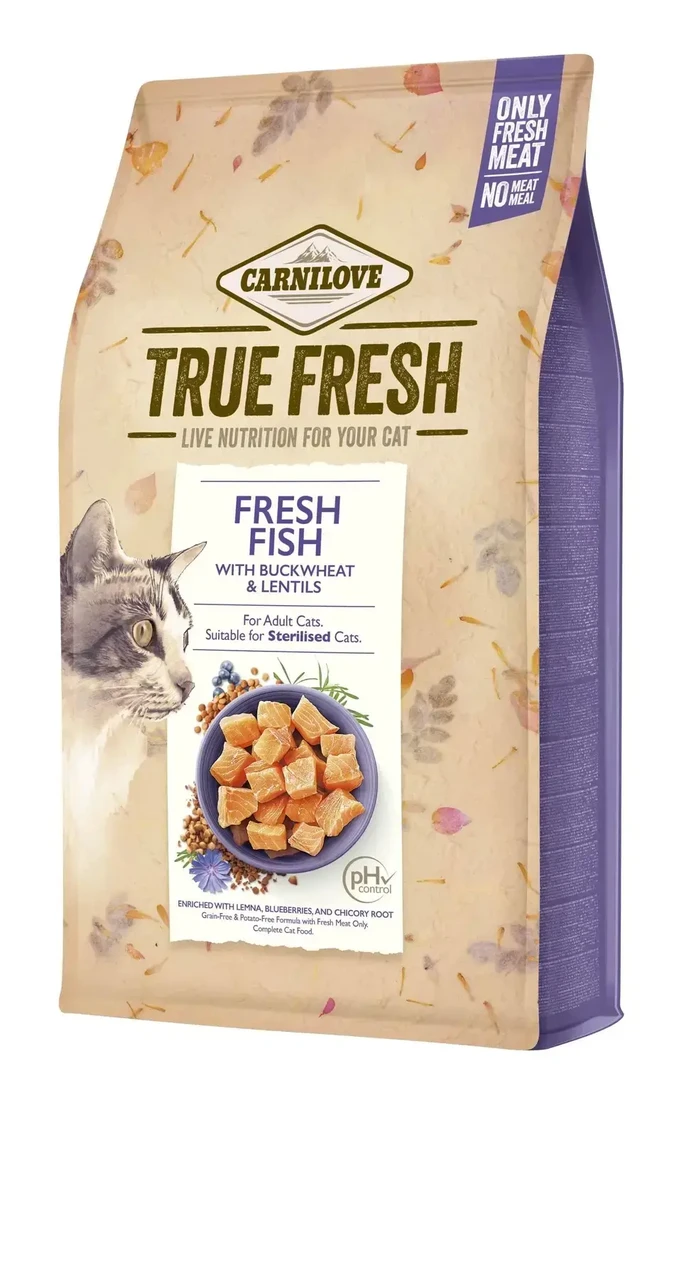 Сухий корм для котів Carnilove True Fresh Cat 340 г риба
