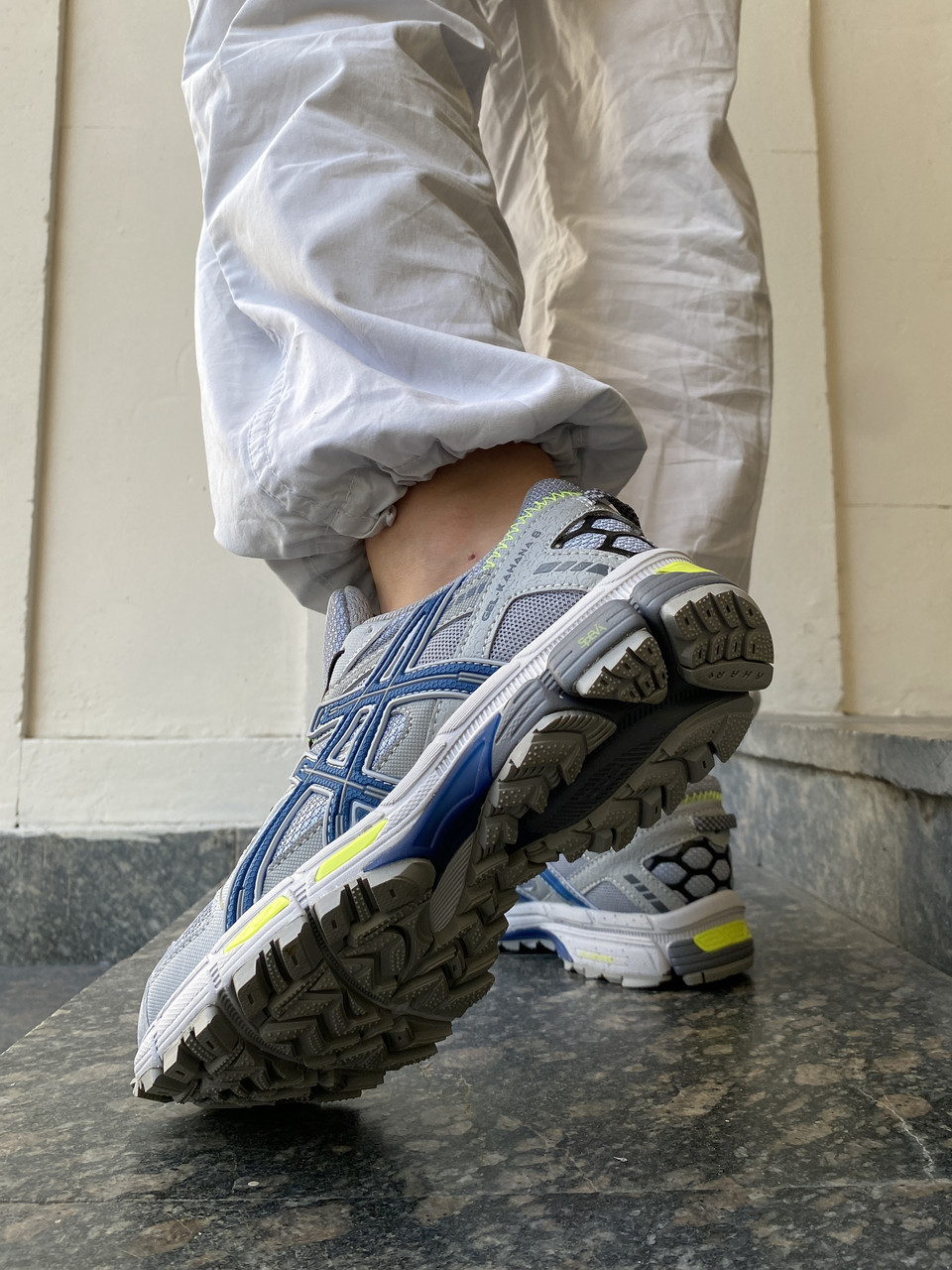 Asics Gel-Kahana 8 Grey/Blue - фото 3 - id-p1937841146