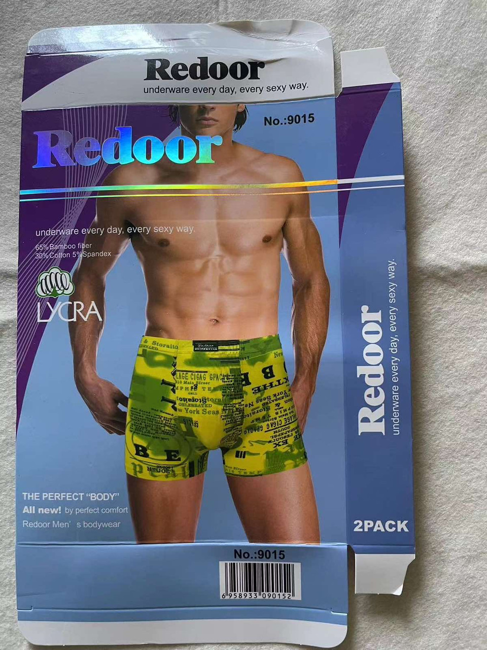 Труси - боксери чоловічі "Redoor", РОСТОВКА (від L до 3XL). Чоловічі труси - шорти, білизна чоловіча.