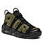 Чоловічі кросівки Nike Air More Uptempo '96 Black/Rough Green, фото 3