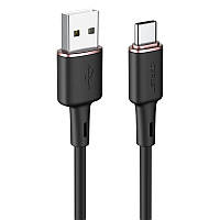 Зарядный провод шнур кабель USB-A to USB-C / Юсб провод шнур кабель для быстрой зарядки телефона 1м