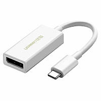 Адаптер Ugreen MM130 Type-C-DisplayPort 4K 60Hz Gray (40372)