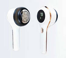 Машинка для видалення ковтунців акумуляторна HAIR BALL LCD, фото 5