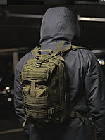 Тактичний рюкзак Хакі 30 л, рюкзак для військових, міцний рюкзак, рюкзак військовий JUMB