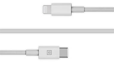 Кабель REAL-EL Type-C-Lightning 1m 20W 3A White (EL123500057), фото 4