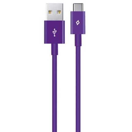 Кабель Ttec (2DK12MR) USB-Type-C 1.2m Purple, фото 1