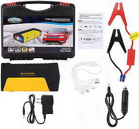 Car jump starter 20000 mAh Повер банк зарядно пусковий пристрій для машини 2хUSB+Фонарик