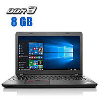 Ноутбук Lenovo ThinkPad E550/ 15.6" (1366x768)/ Core i3-4005U/ 8 GB RAM/ 256 GB SSD/ HD 4400